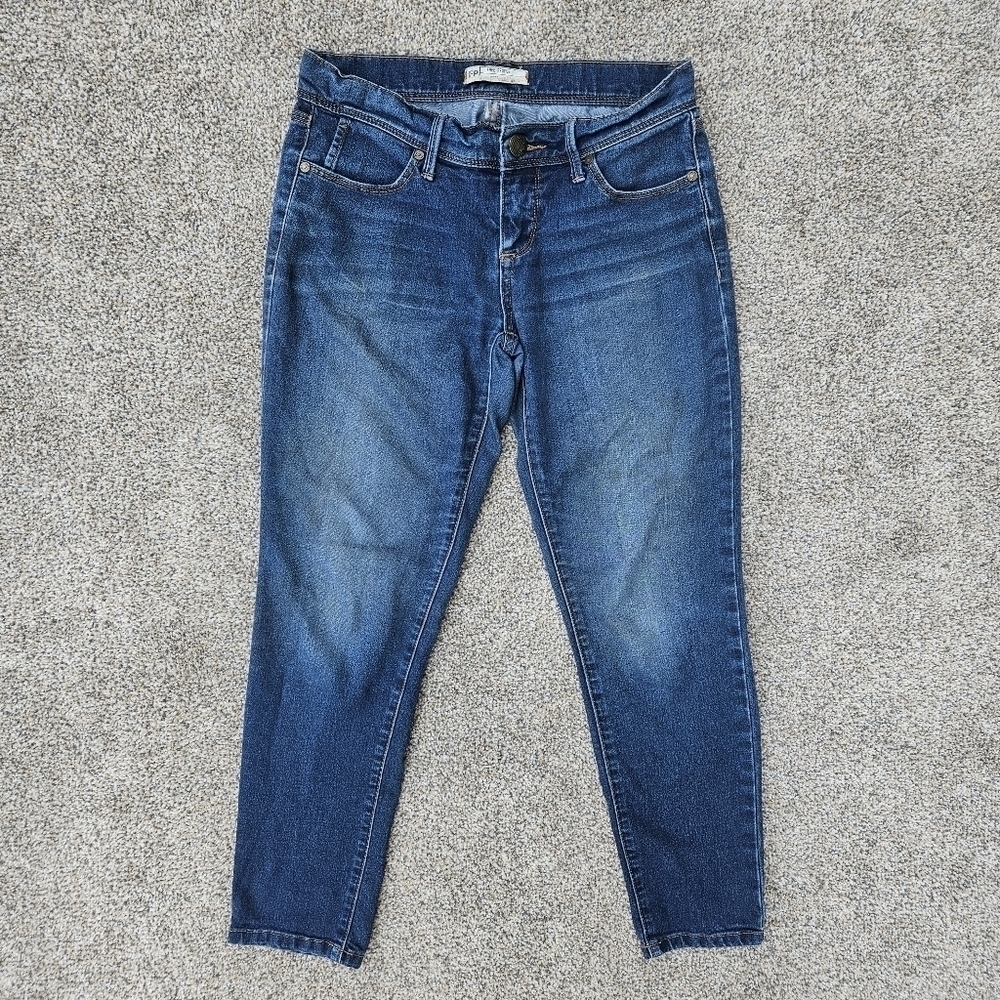 Free People Skinny Ankle Medium Wash Mid Rise Jeans 61855-16515125 Women's 26